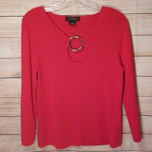 Pointelle Sweater Top